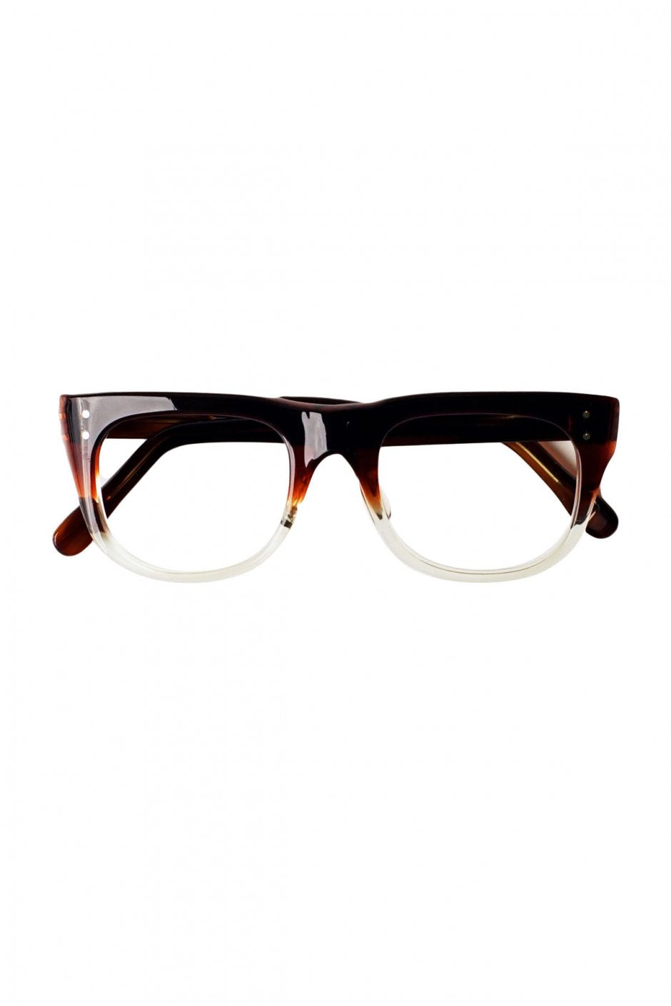 1960s BRITISH VINTAGE EYEWEAR - BROWN FADE - OPT-265