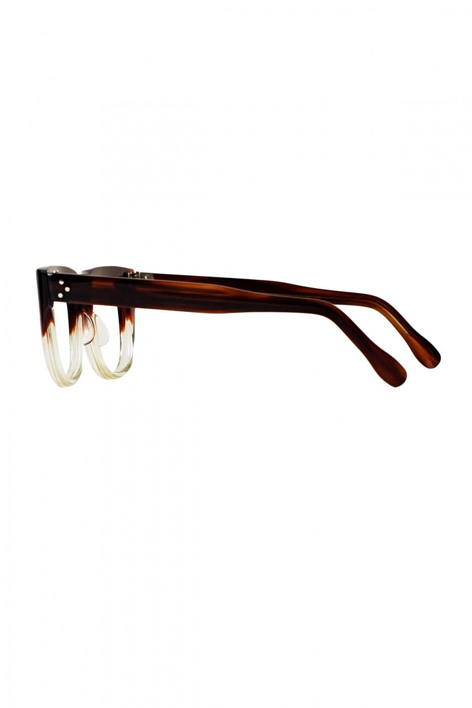 1960s BRITISH VINTAGE EYEWEAR - BROWN FADE - OPT-265