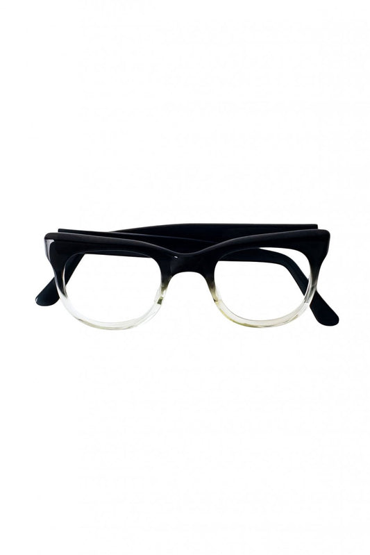 1960s BRITISH VINTAGE EYEWEAR - BLACK FADE - OPT-268