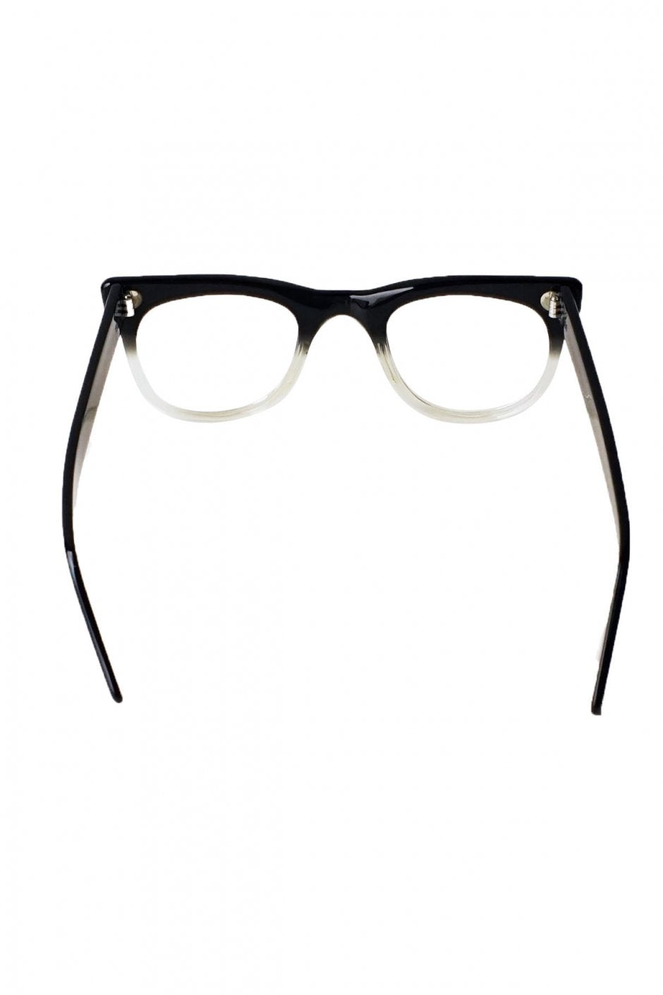 1960s BRITISH VINTAGE EYEWEAR - BLACK FADE - OPT-268