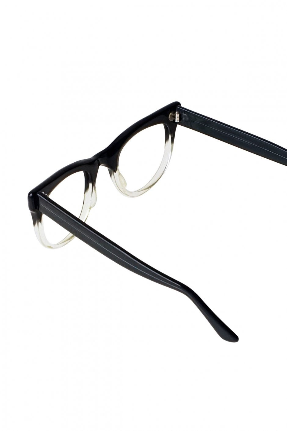 1960s BRITISH VINTAGE EYEWEAR - BLACK FADE - OPT-268