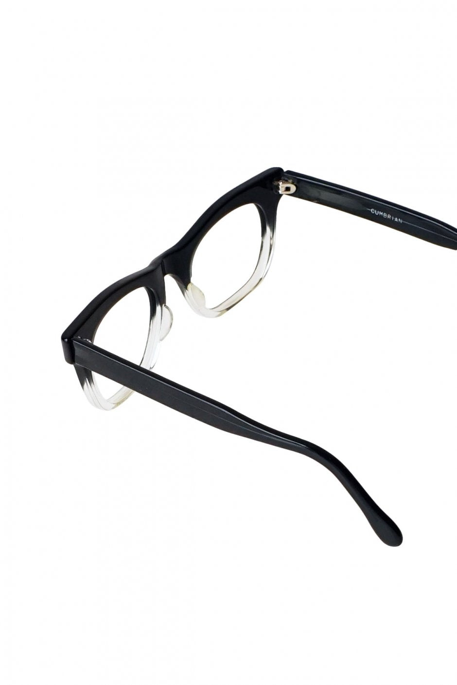 1960s BRITISH VINTAGE EYEWEAR - BLACK FADE - OPT-269