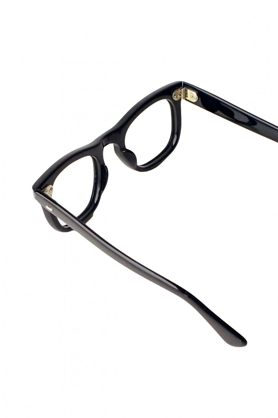 1960s BRITISH VINTAGE EYEWEAR - BLACK - OPT-260