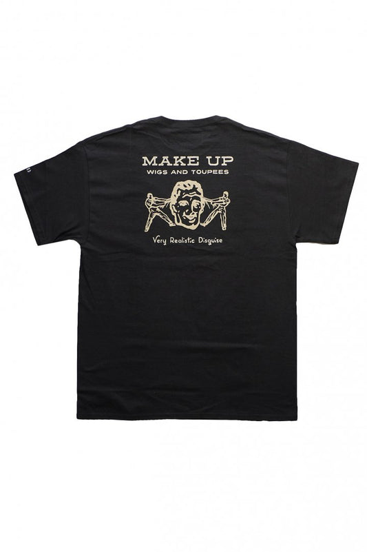 BILLBOARD - PRINT T-SHIRTS "MAKE UP" - BLACK