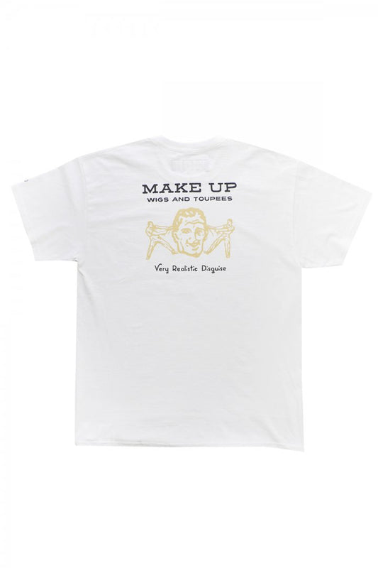 BILLBOARD - PRINT T-SHIRTS "MAKE UP" - WHITE