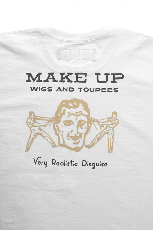 BILLBOARD - PRINT T-SHIRTS "MAKE UP" - WHITE