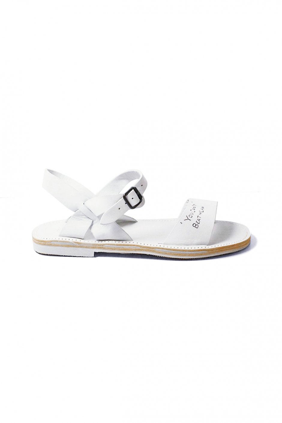 OLD JOE ★★★ EXCLUSIVE - DESERT LEATHER SANDALS - ECRU - US9H #8