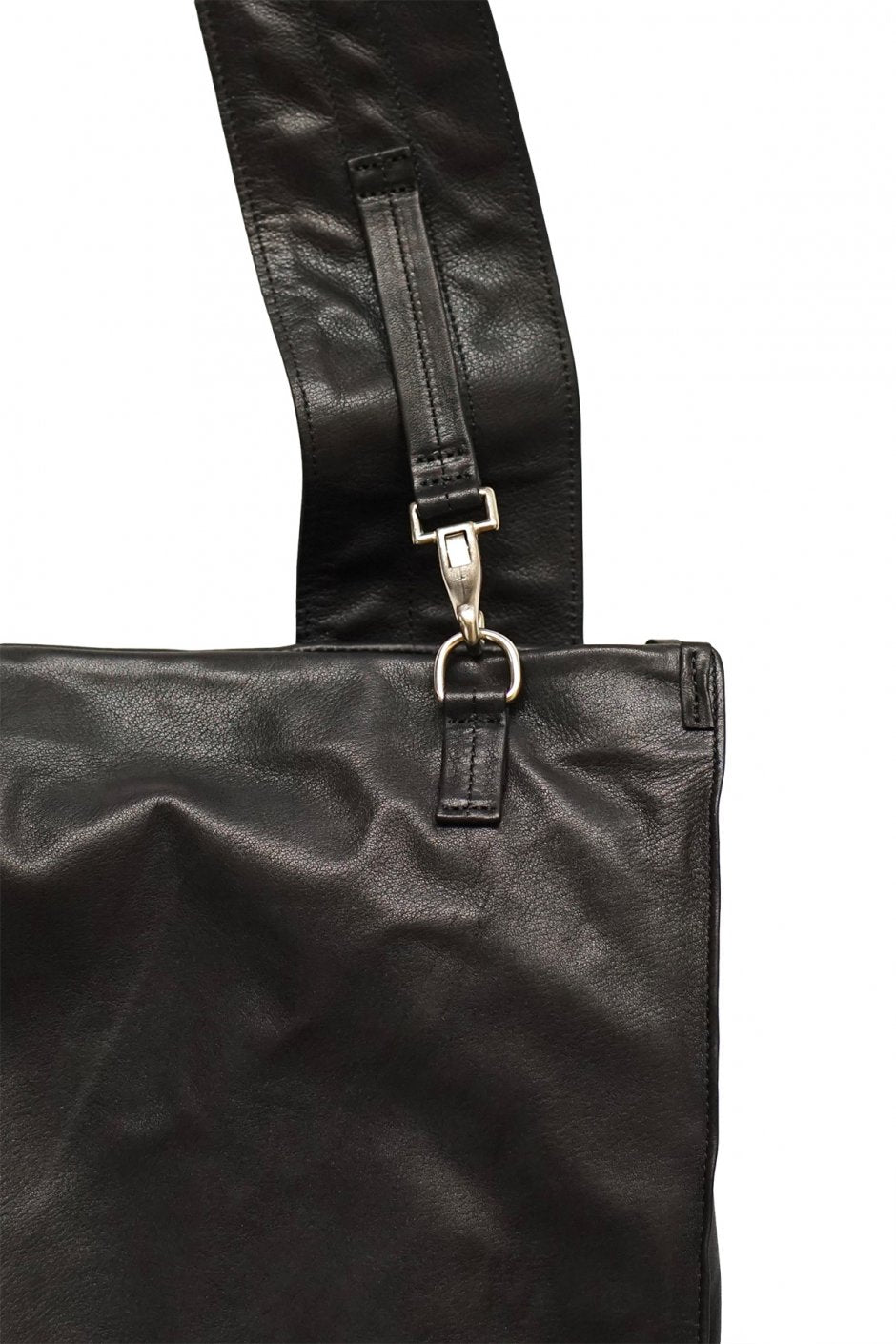 OLD JOE ★★★ EXCLUSIVE - STUNNING LEATHER PORTER BAG - BLACK #1