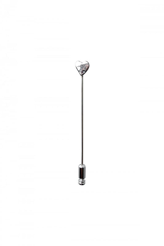 Porter Classic - CLASSICGENTLEMAN HEART PIN - SILVER