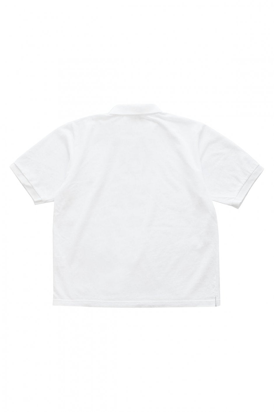 Porter Classic ★★★ - POLO SHIRT - WHITE - KANAZAWA EXCLUSIVE