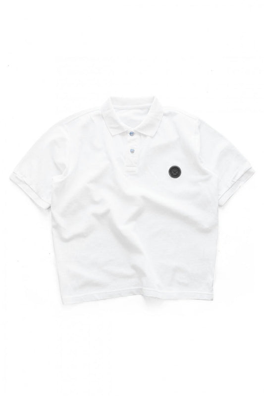 Porter Classic ★★★ - POLO SHIRT - WHITE - KANAZAWA EXCLUSIVE