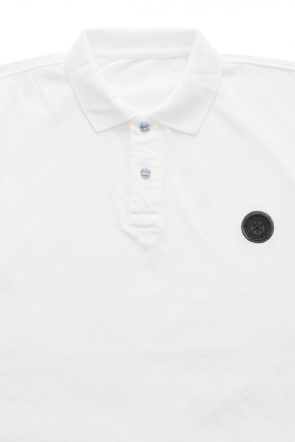 Porter Classic ★★★ - POLO SHIRT - WHITE - KANAZAWA EXCLUSIVE