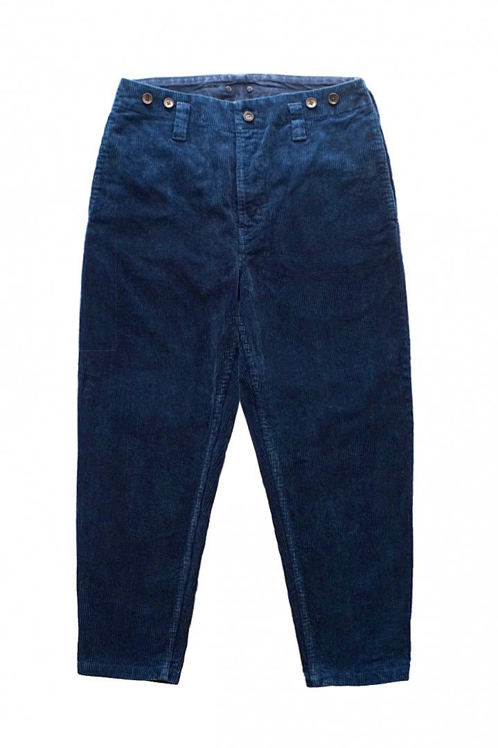 Porter Classic - CORDUROY PANTS 2018 - BLUE