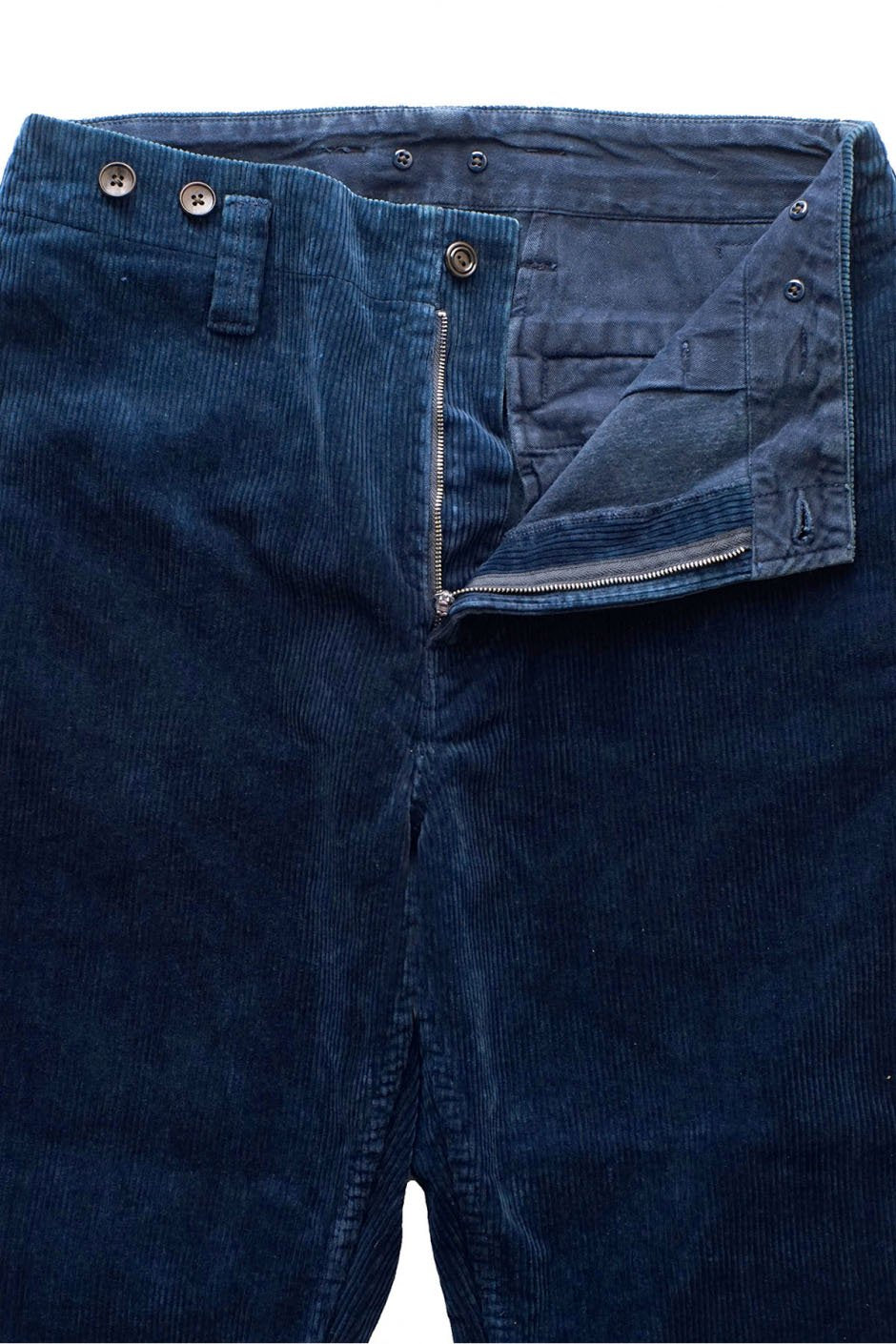 Porter Classic - CORDUROY PANTS 2018 - BLUE