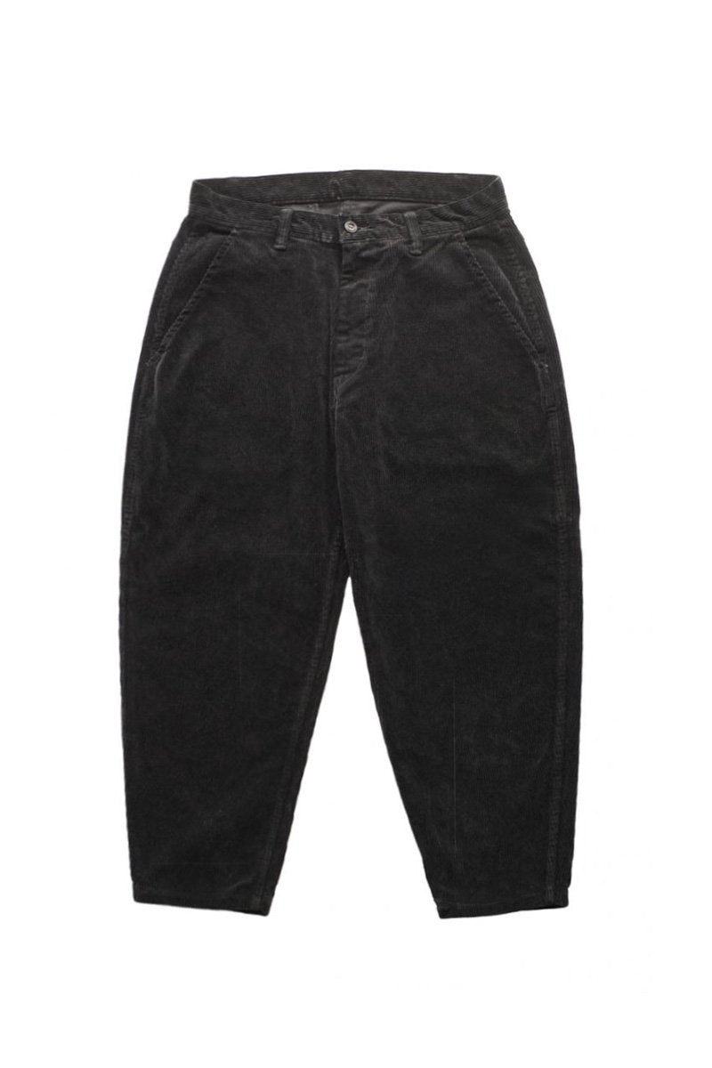 Porter Classic ★★★ - CORDUROY PANTS type 2012 MOLESKIN - BLACK