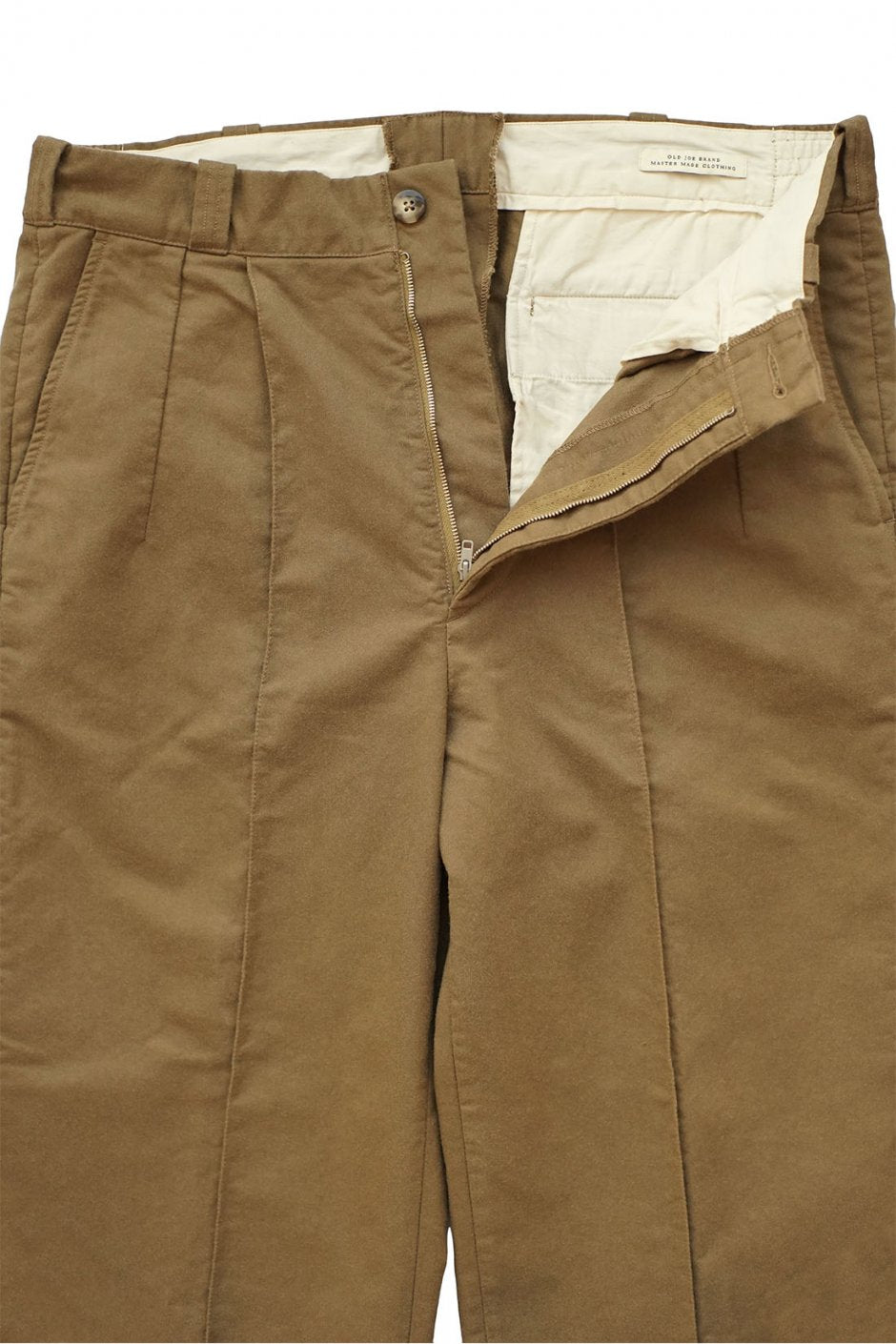 OLD JOE - FRONT TUCK ARMY TROUSER - OLIVE