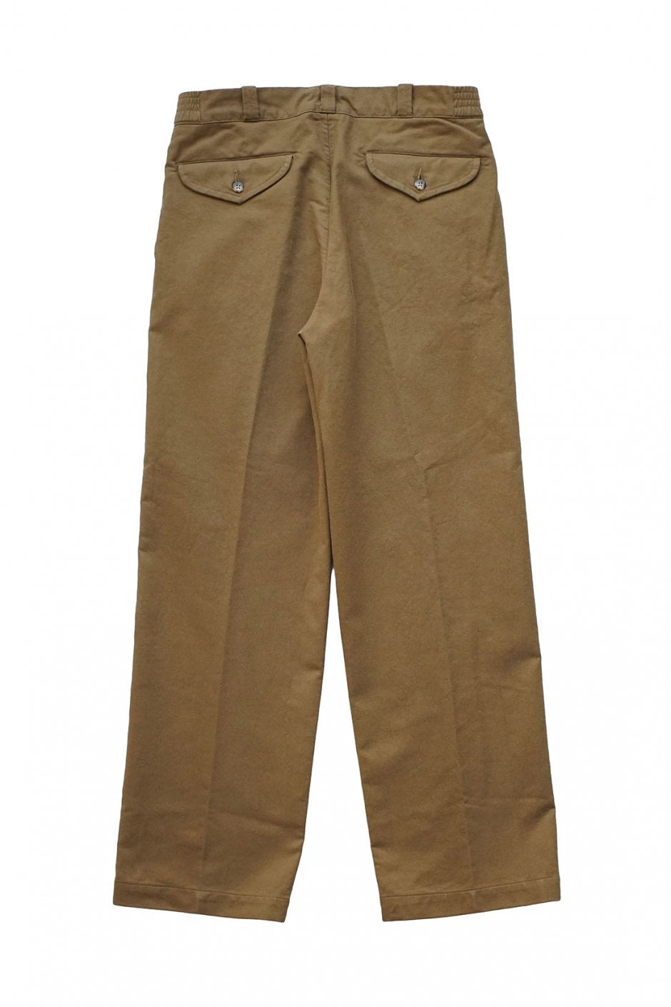 OLD JOE - FRONT TUCK ARMY TROUSER - OLIVE