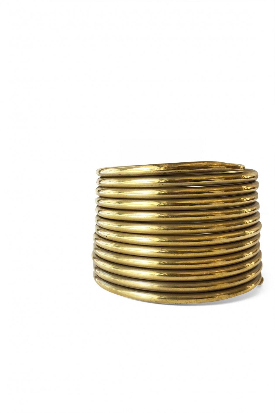 8UEDE - LAWY COILING BANGLE - GOLD