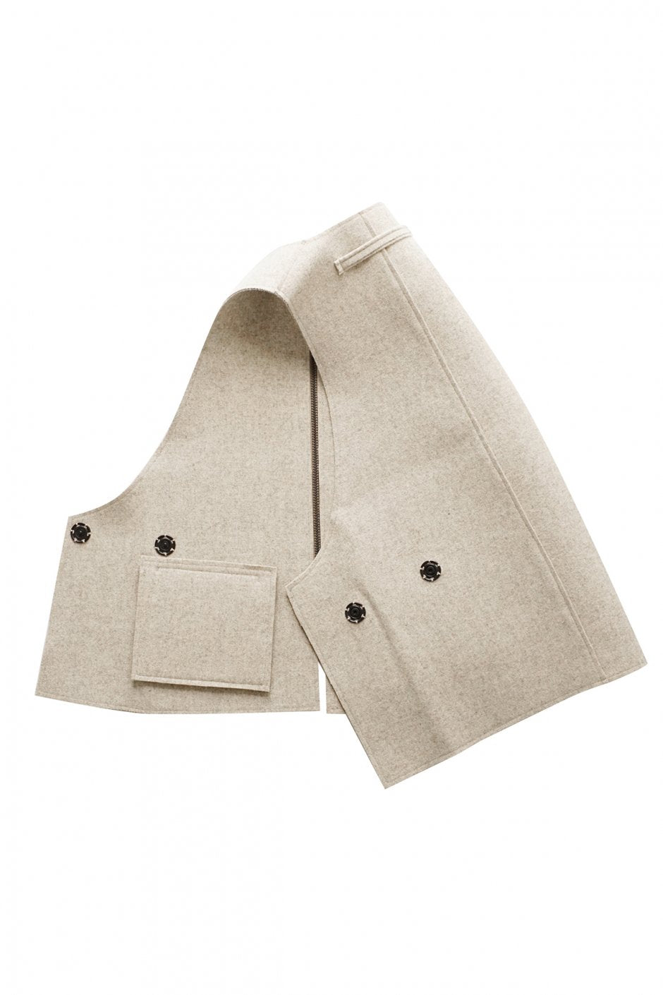 toogood - THE ANTIQUE DEALER GILET - FELT - SAND