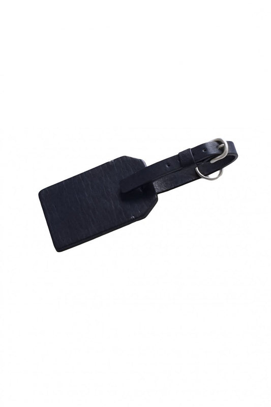 Porter Classic - LEATHER LUGGAGE TAG KEY HOLDER - INDIGO