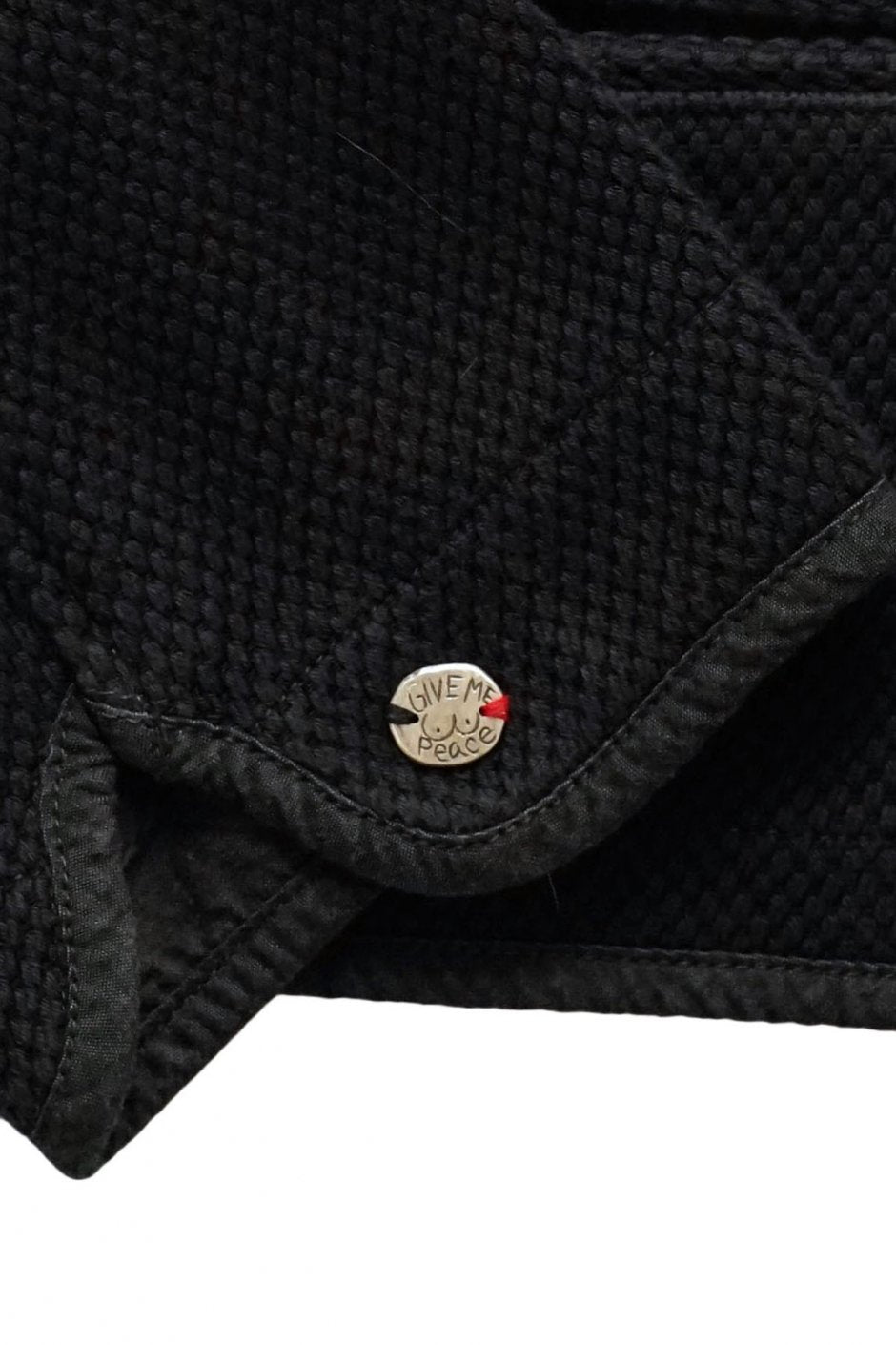 Porter Classic - KENDO SHORT RIDERS - BLACK - SILVER BUTTONS (SB)