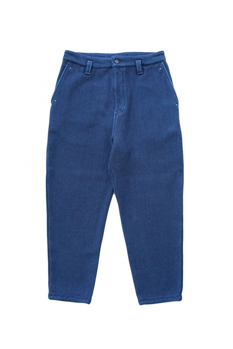 Porter Classic - KENDO STUDDED SOFT SIDE PANTS - BLUE