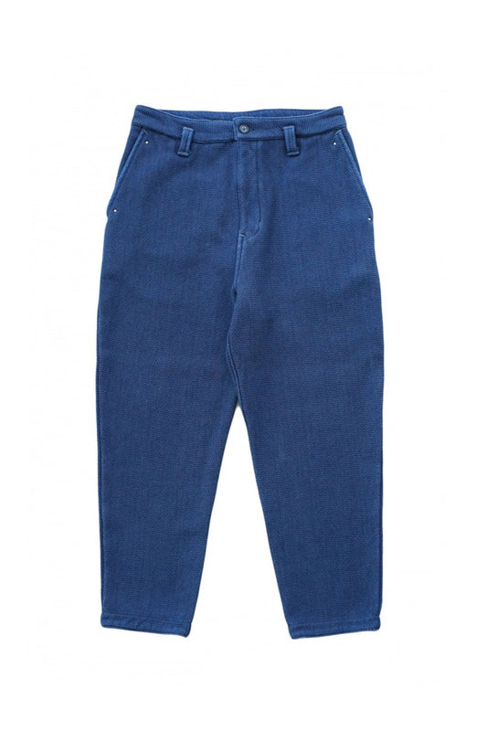 Porter Classic - KENDO STUDDED SOFT SIDE PANTS - BLUE