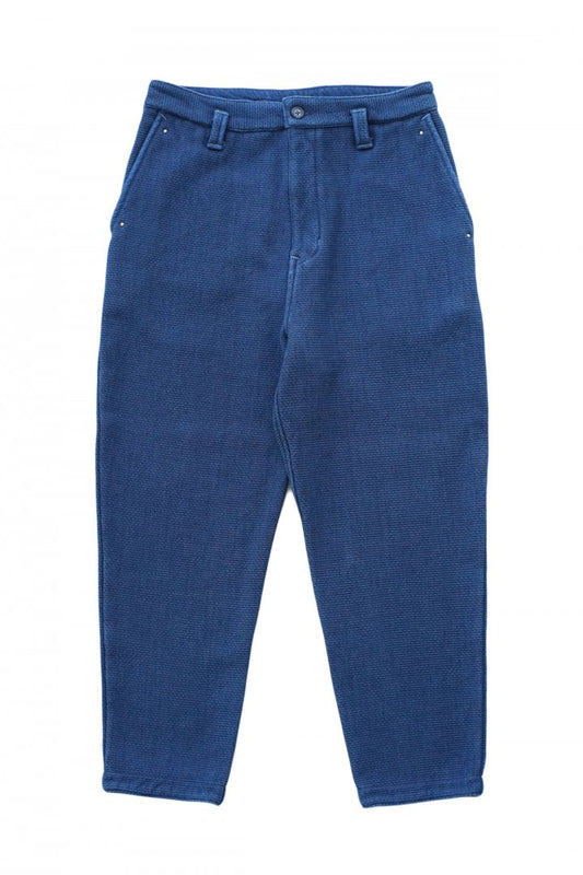 Porter Classic - KENDO STUDDED SOFT SIDE PANTS - BLUE