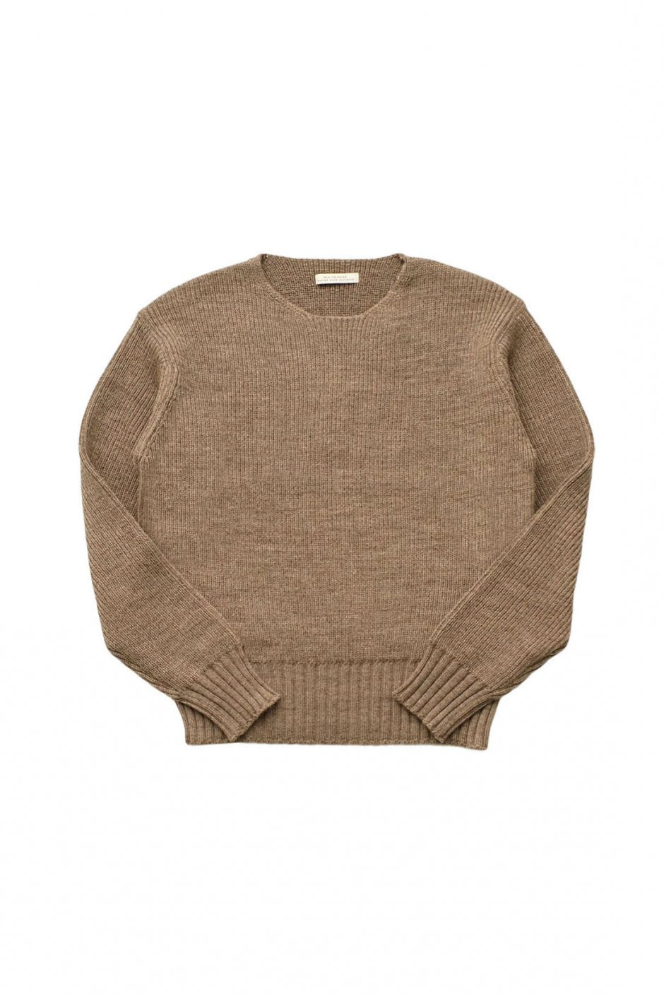 OLD JOE - TWEEDY YARN MARINE SWEATER - TAUPE