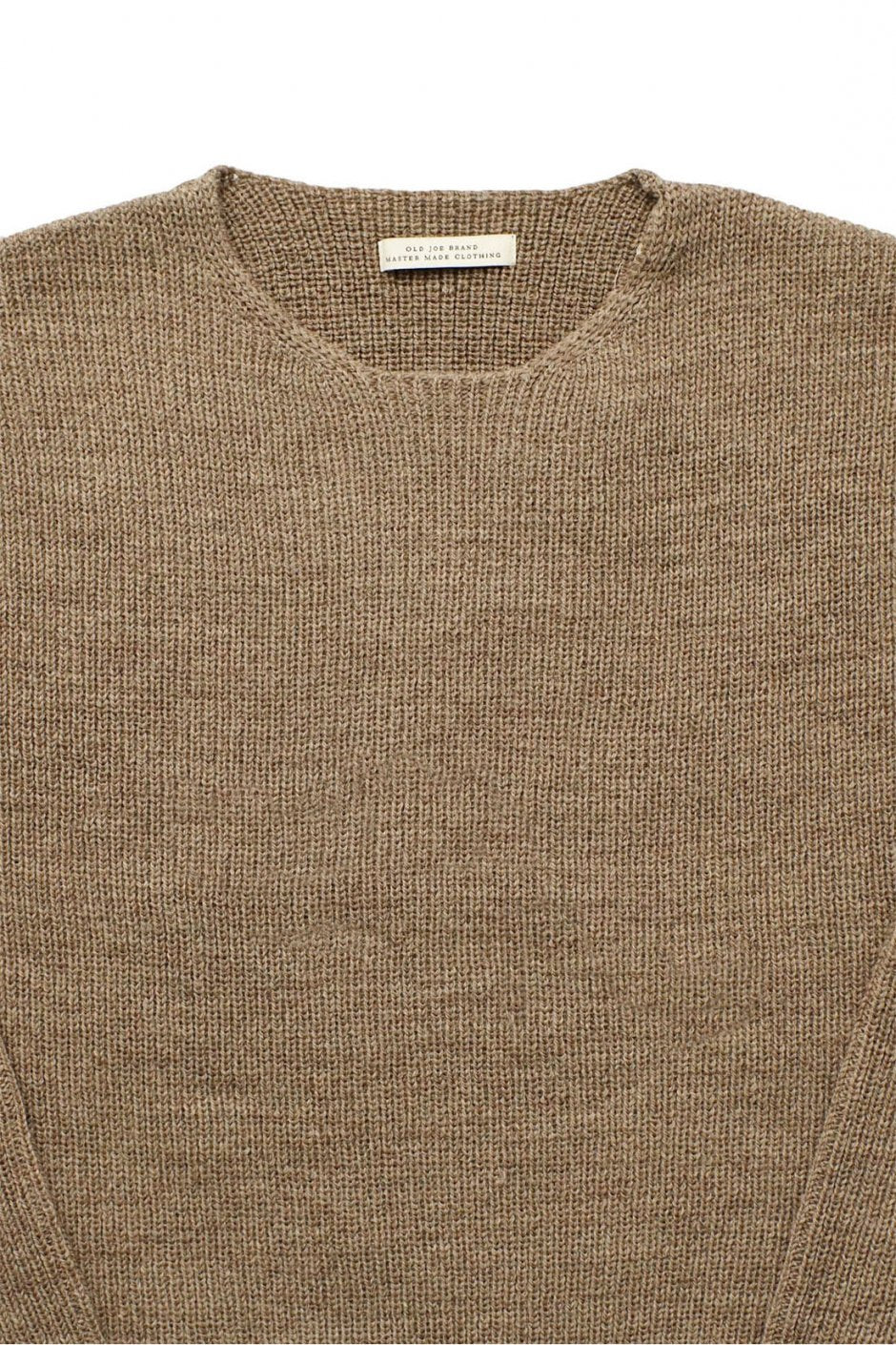 OLD JOE - TWEEDY YARN MARINE SWEATER - TAUPE