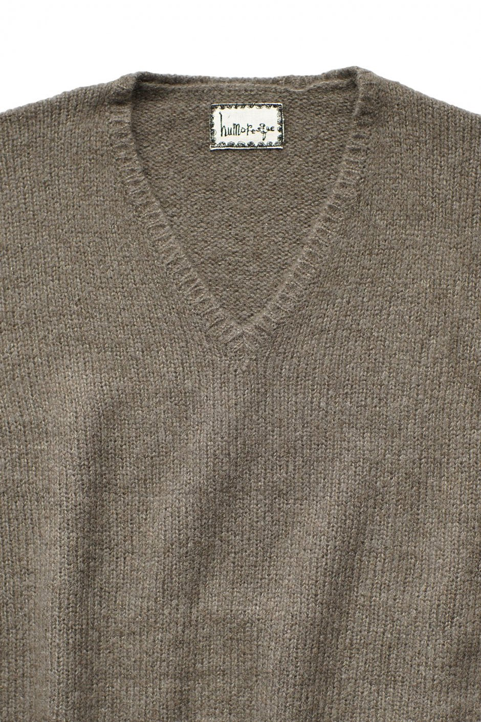 humoresque - V-NECK PULLOVER - GRAY