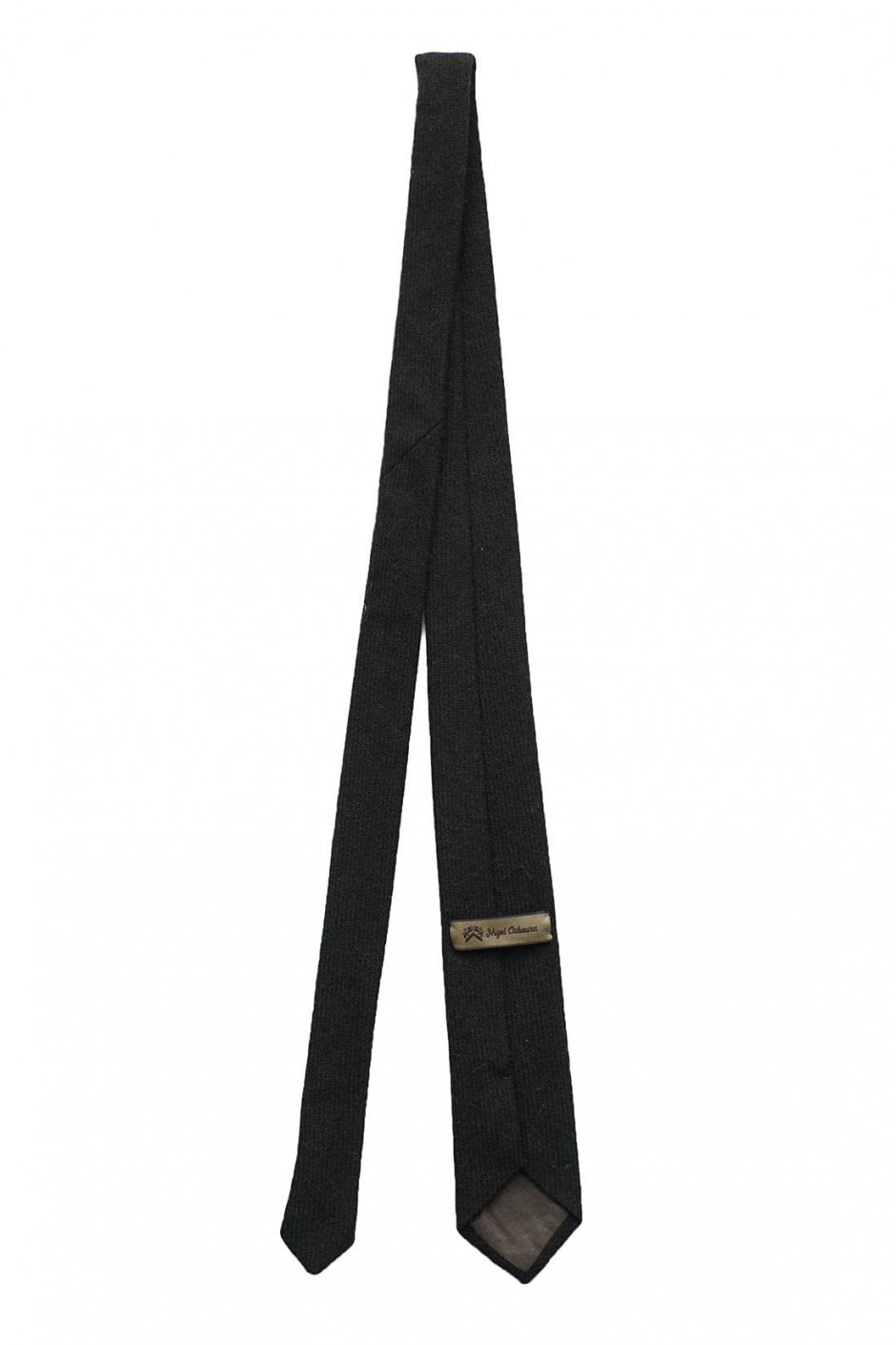 Nigel Cabourn - TIE WASHABLE WOOL - BLACK