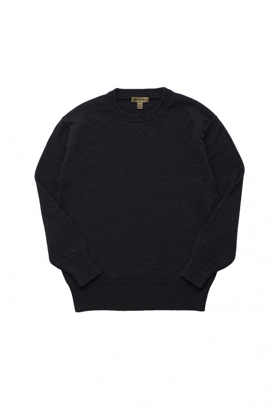 Nigel Cabourn - 40s CREW NECK SWEATER WASHABLE WOOL- NAVY