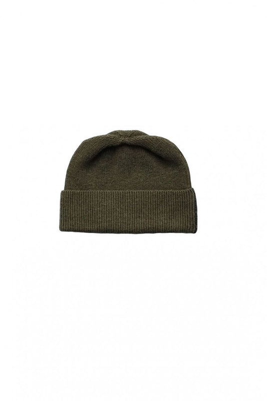 Nigel Cabourn - BEANIE WASHABLE WOOL - KHAKI