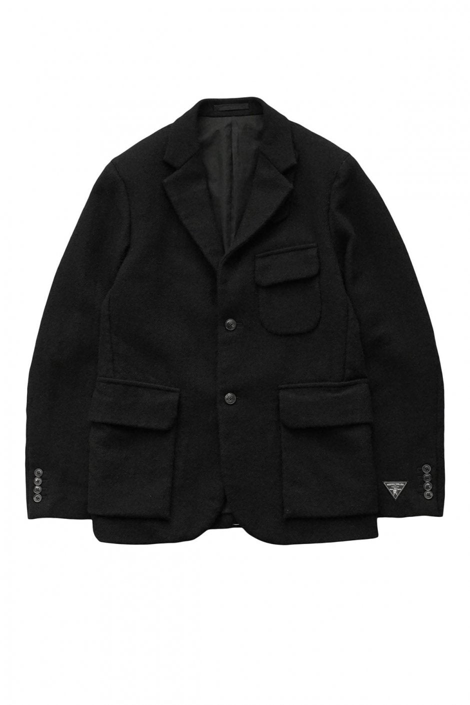 Nigel Cabourn - MODIFIED MALLORY JACKET WASHABLE WOOL - BLACK