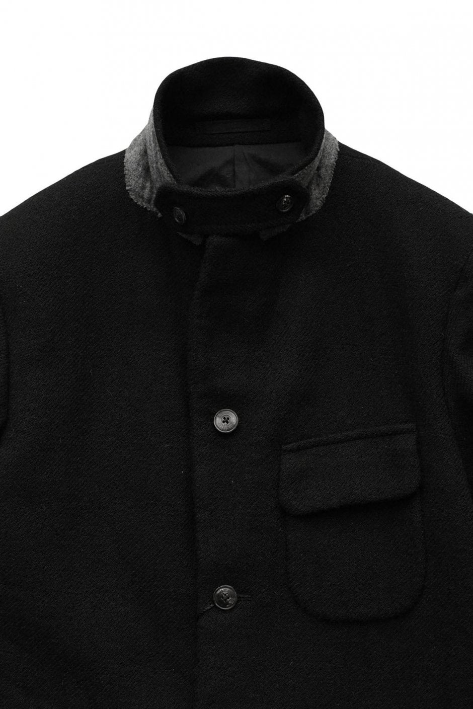 Nigel Cabourn - MODIFIED MALLORY JACKET WASHABLE WOOL - BLACK