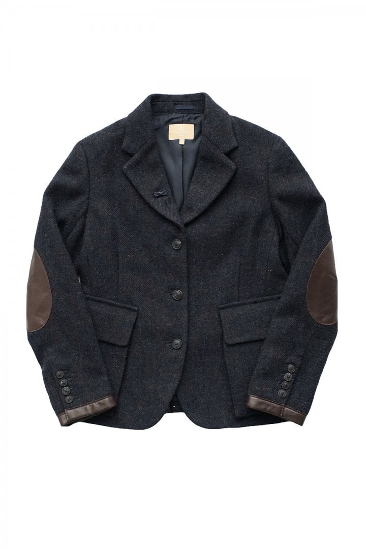 Nigel Cabourn woman - RIDING JACKET WASHABLE WOOL - DARK NAVY