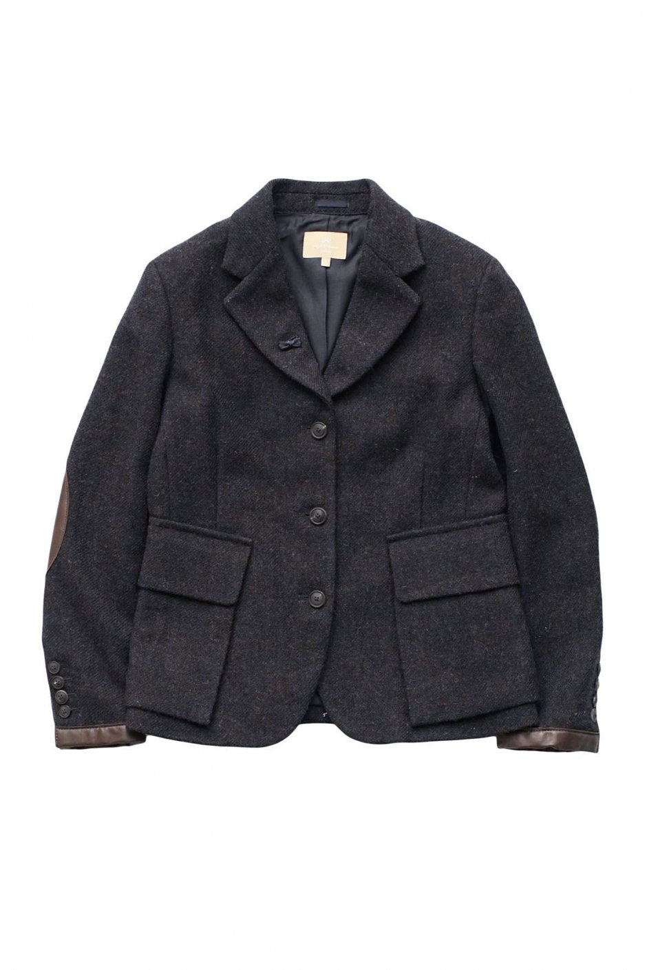 Nigel Cabourn woman - RIDING JACKET WASHABLE WOOL - DARK NAVY