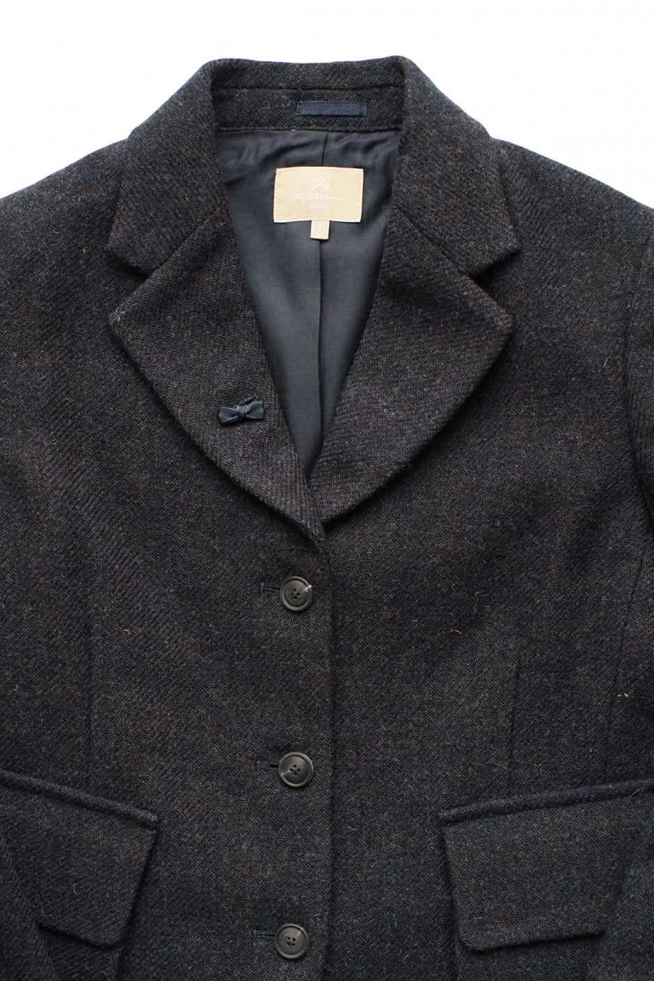 Nigel Cabourn woman - RIDING JACKET WASHABLE WOOL - DARK NAVY