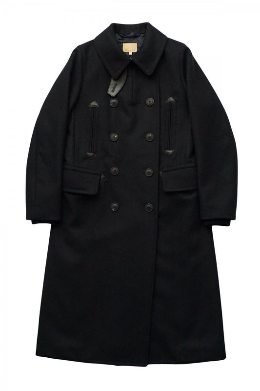 Nigel Cabourn woman - LONG P-COAT - DARK NAVY