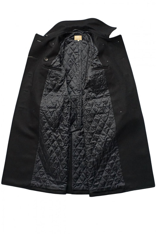 Nigel Cabourn woman - LONG P-COAT - DARK NAVY