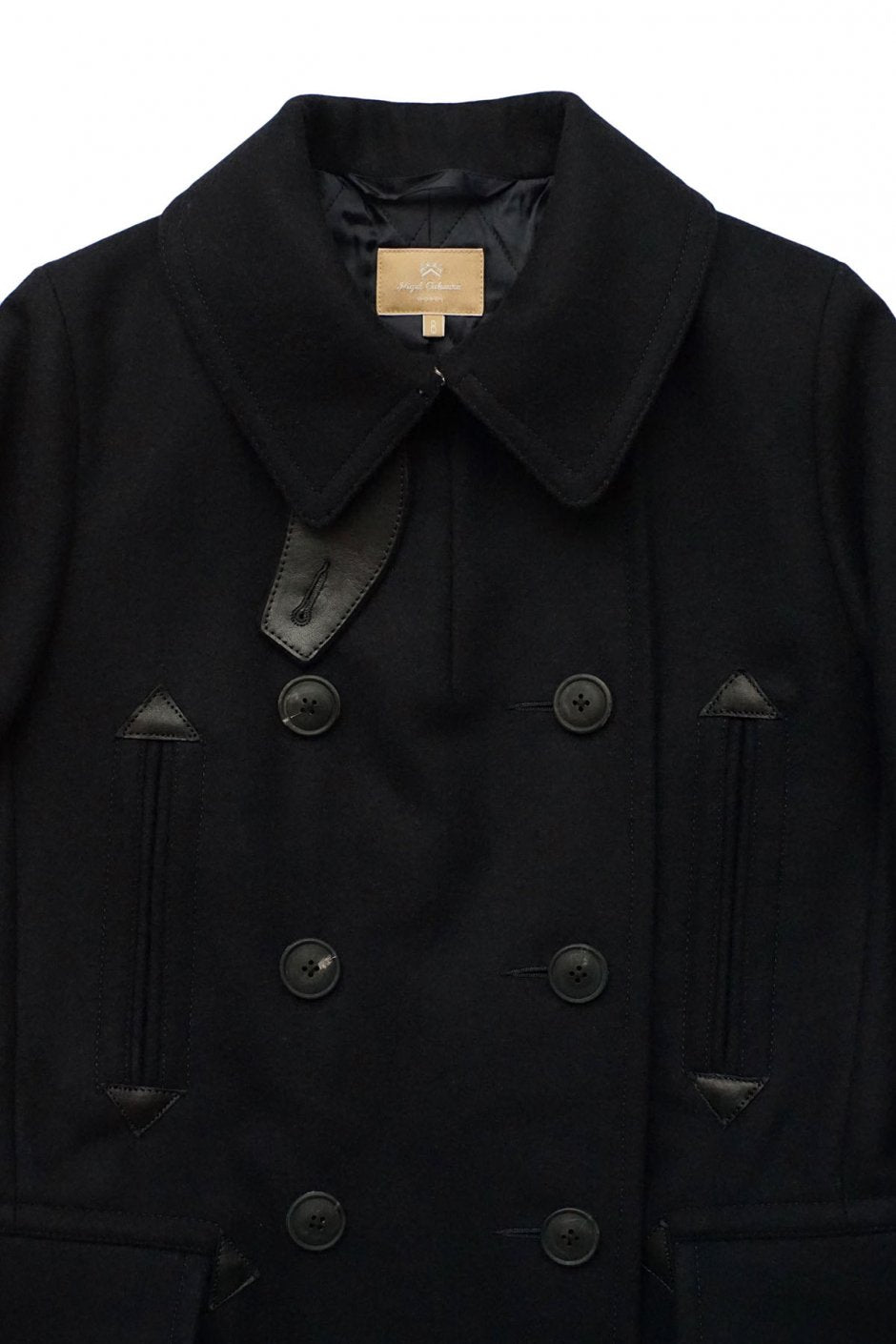 Nigel Cabourn woman - LONG P-COAT - DARK NAVY