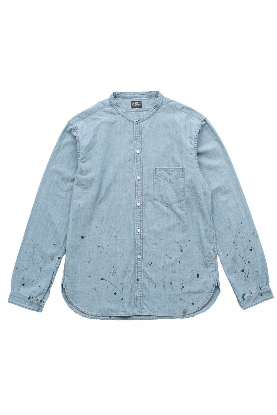 OLD JOE - CHAMBRAY / C-SHIRT . LS - INDIGO