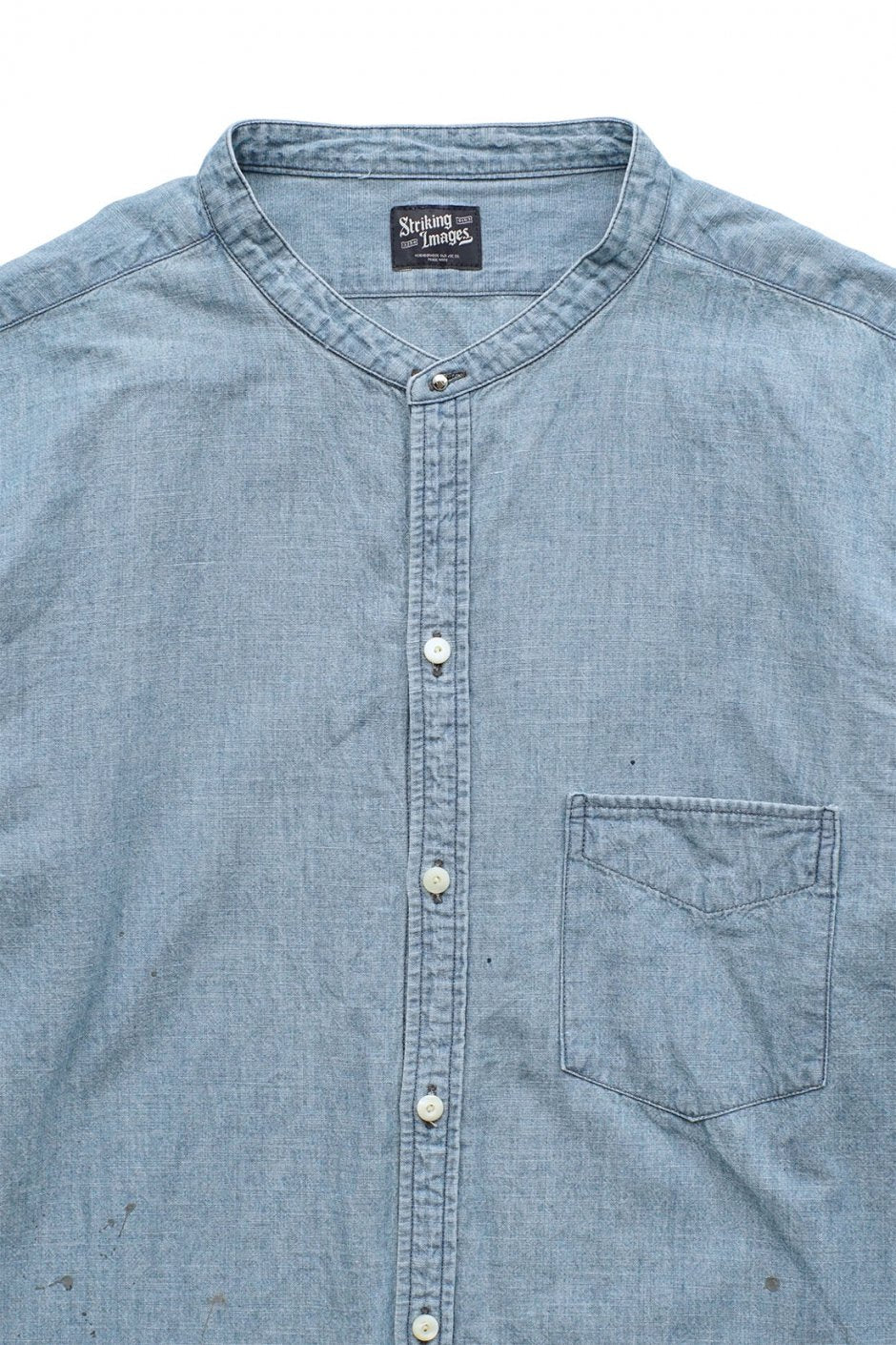 OLD JOE - CHAMBRAY / C-SHIRT . LS - INDIGO