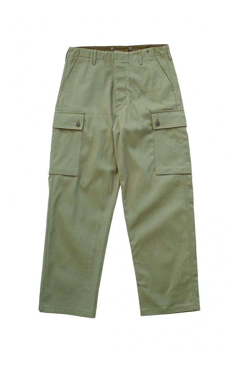 Nigel Cabourn - 5 POCKET MONKEY PANT - OLIVE