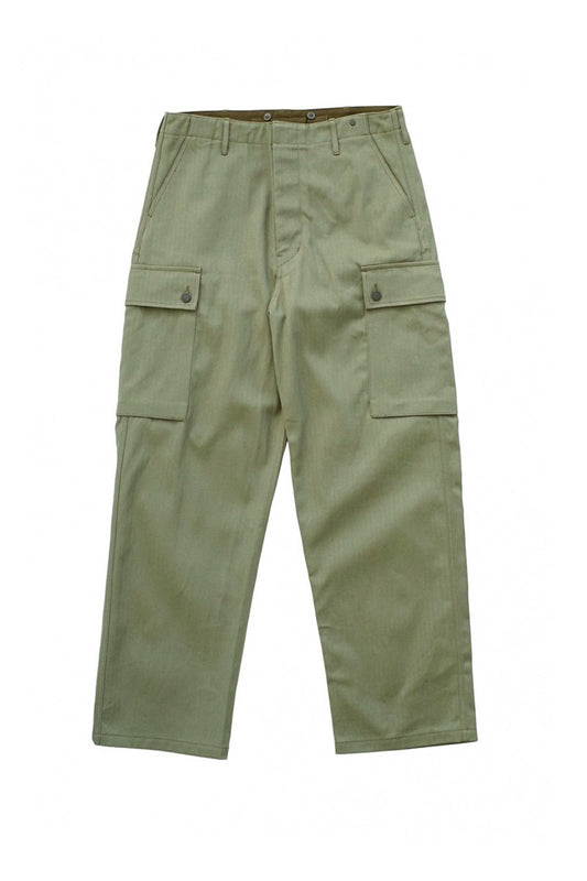 Nigel Cabourn - 5 POCKET MONKEY PANT - OLIVE