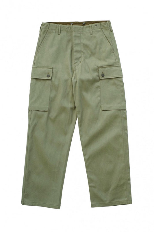 Nigel Cabourn - 5 POCKET MONKEY PANT - OLIVE