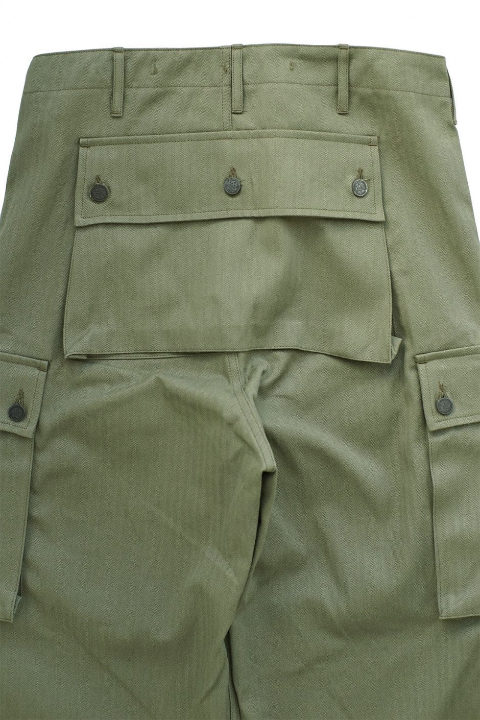 Nigel Cabourn - 5 POCKET MONKEY PANT - OLIVE