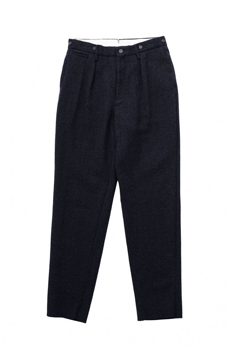 Nigel Cabourn - MEDICAL PANT WASHABLE WOOL - DARK NAVY