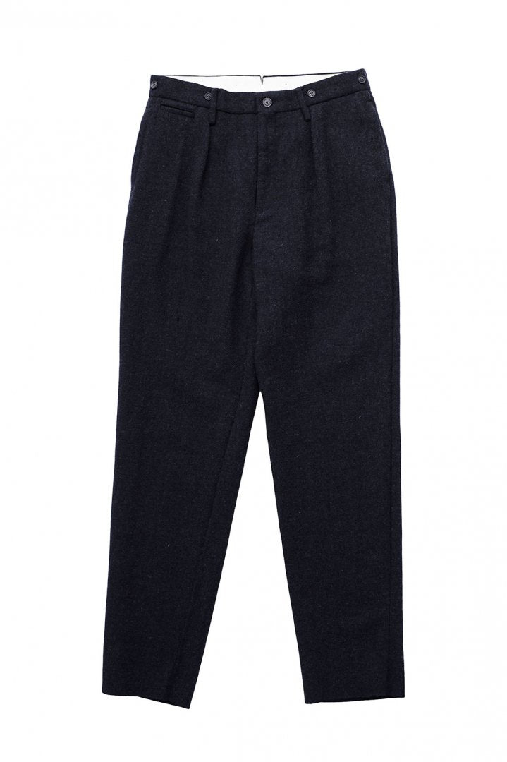 Nigel Cabourn - MEDICAL PANT WASHABLE WOOL - DARK NAVY